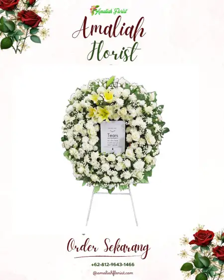 Krans Bunga Duka Sumberkokap